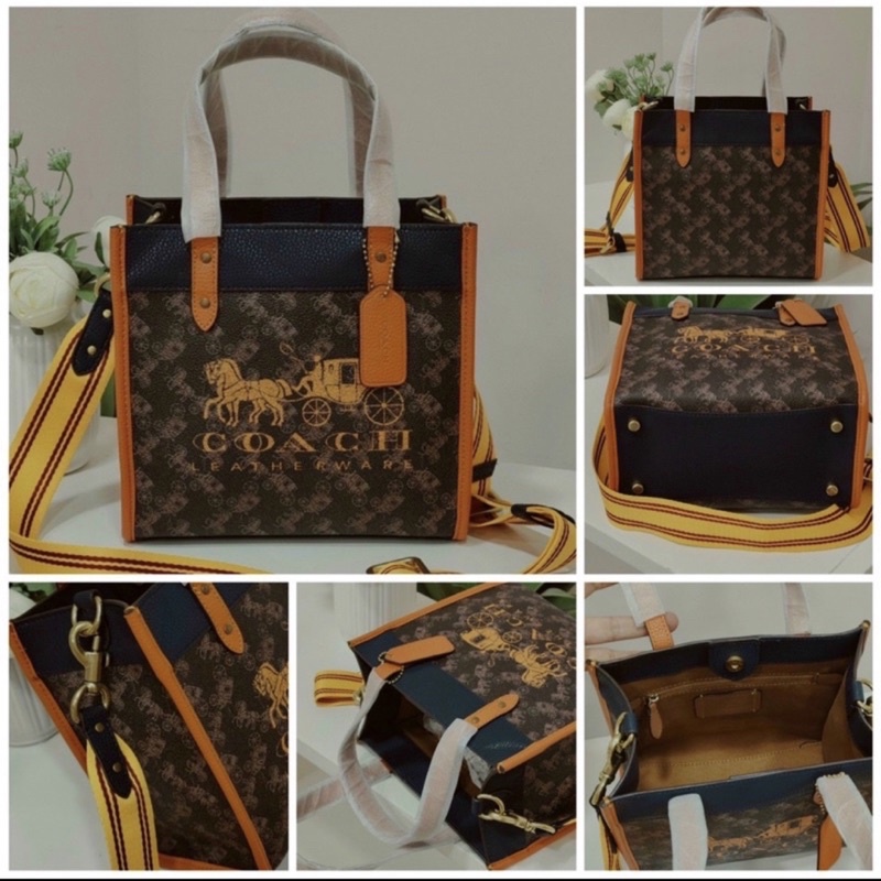 Túi C0ach Field Tote 22 da thật