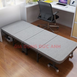Giường gấp gọn 4 khúc văn phòng thông minh xếp gọn có thể gấp thành ghế rất tiện lợi cho dân văn phòng ngủ trưa
