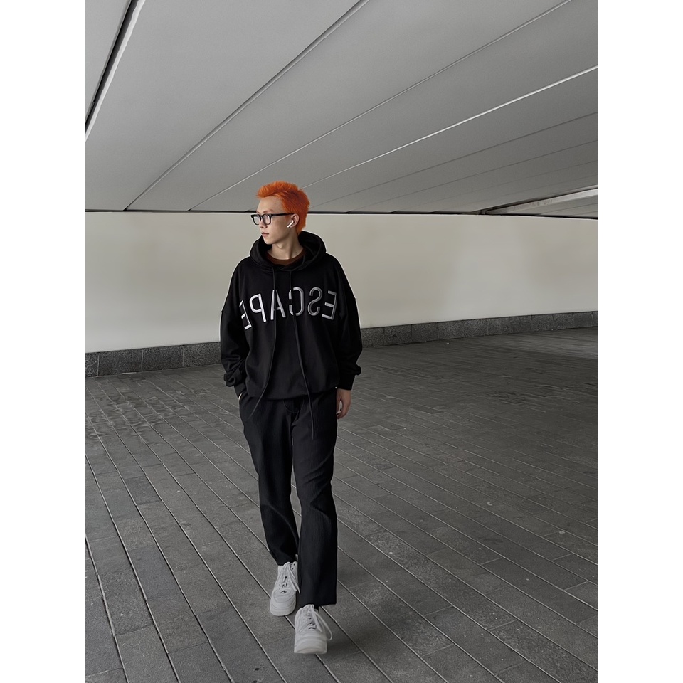 ÁO HOODIE ESCAPE VER NỈ MỎNG- M/L/XL