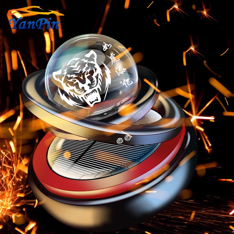 Nước Hoa Dạng Vòng Đôi Xoay Trang Trí Xe Hơi Sử Dụng Năng Lượng Mặt Trời Lâu Trôi