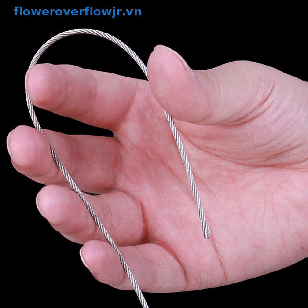 Cuộn Dây Câu Cá 5m Bằng Thép Không Gỉ 304 Mềm Mại