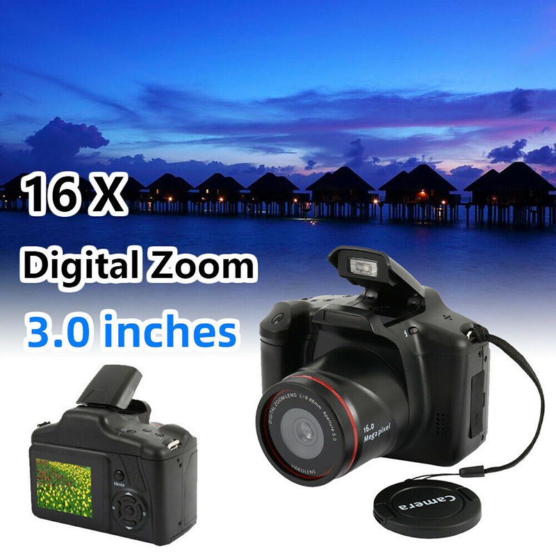 Máy Ảnh Kỹ Thuật Số Thu Phóng 16x Full Hd1080p Máy Quay Hd Chuyên Nghiệp Máy Quay Video Độ Nét Cao Vlog Cloud1 | BigBuy360 - bigbuy360.vn