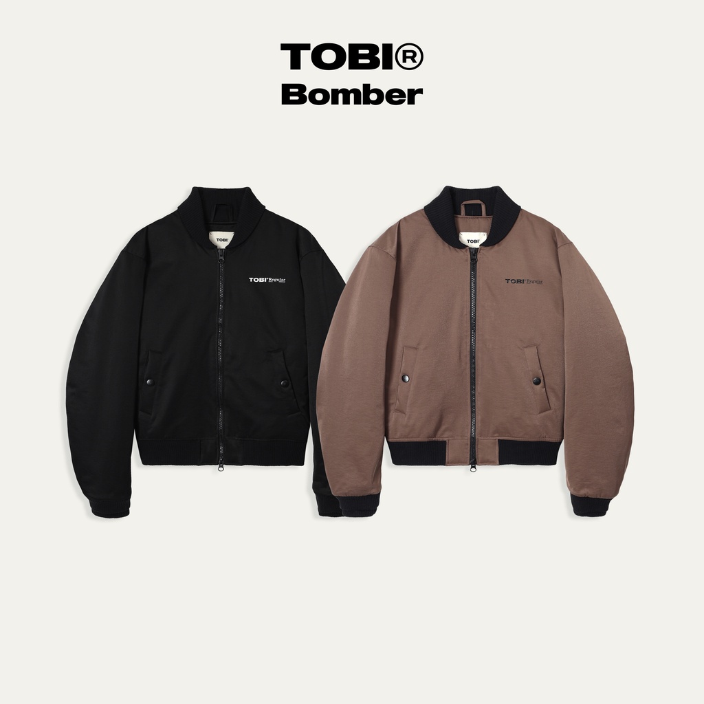 Áo khoác tay dài Bomber TOBI