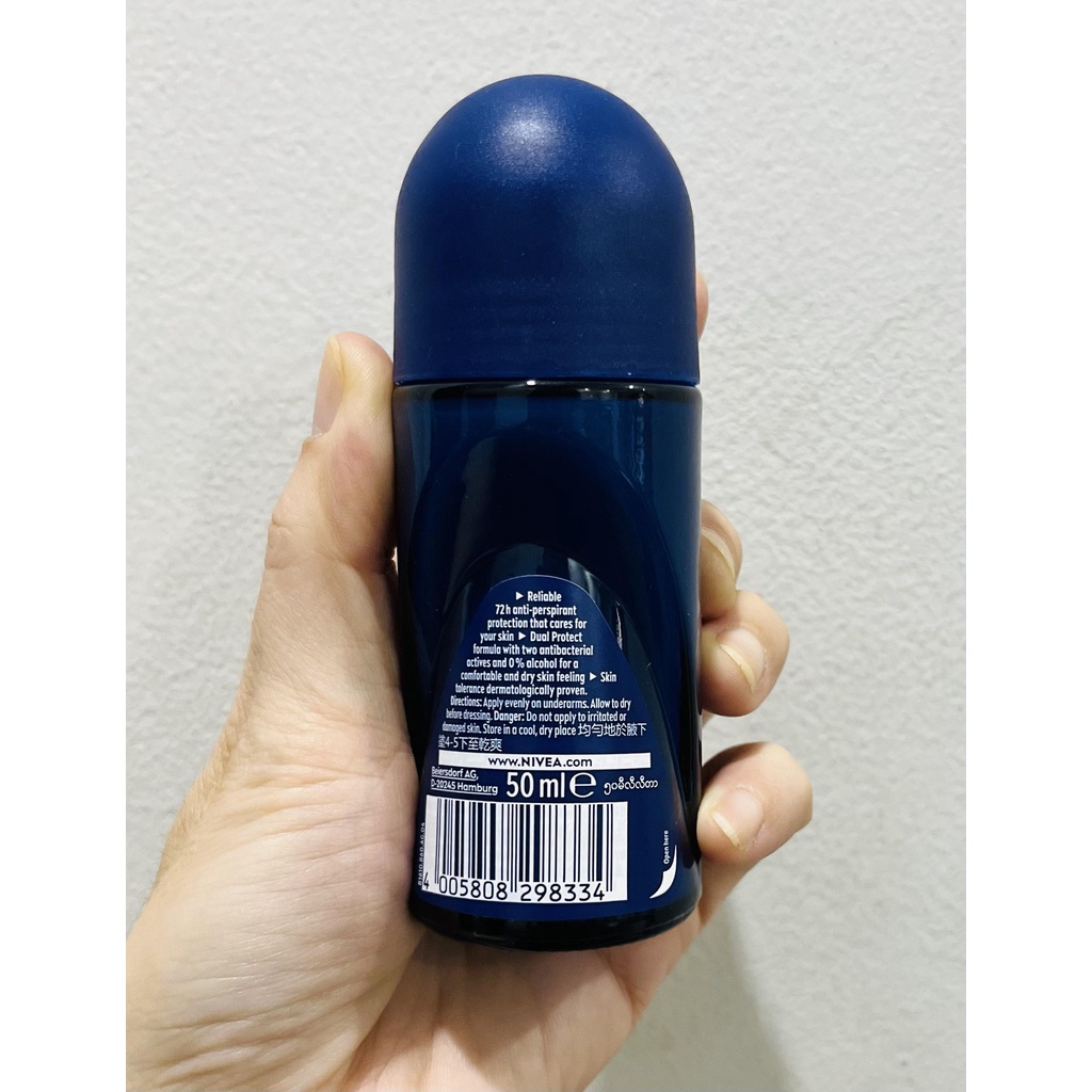 Lăn khử mùi Nivea Men Dry Impact 72h 50ml