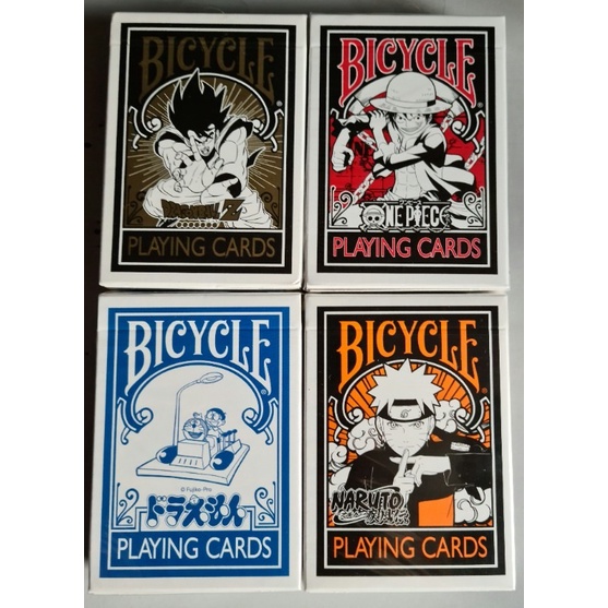 Tổng hợp tất cả các dòng bài hãng Bicycle Anime Playing Cards