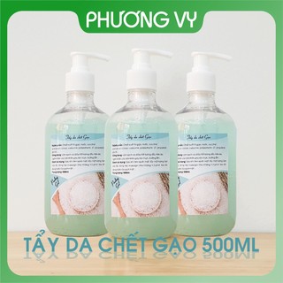 500ml Tẩy da chết Gạo Spa, giúp tẩy da chết làm sạch da, spa.