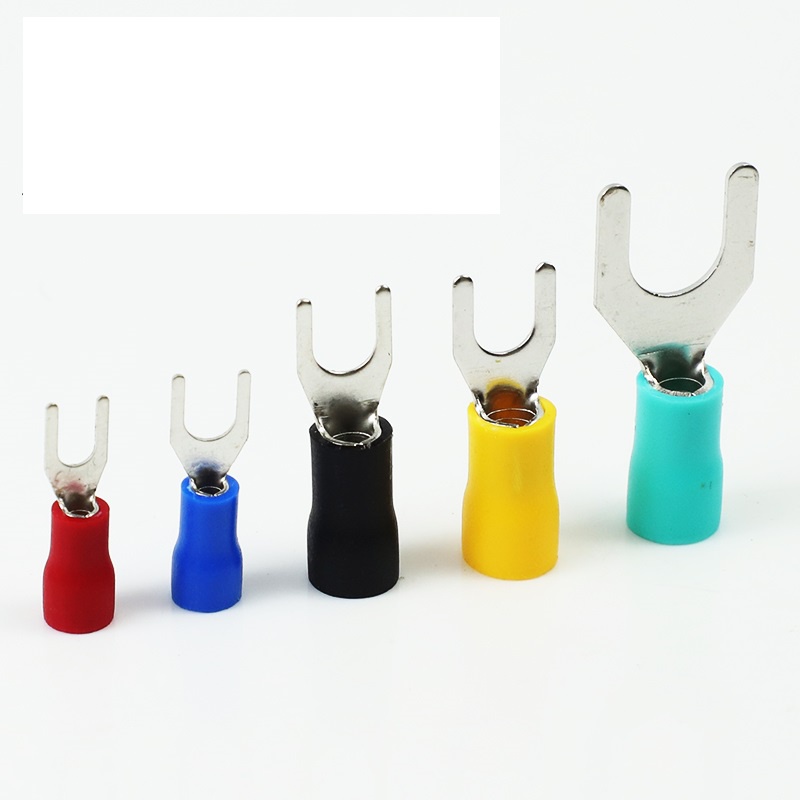 [ĐƠN TỐI THIỂU 30K]Đầu cos chỉa 2.5mm2, cos chỉa bọc nhựa SV2-3 / SV2-4 / SV2-5 / SV2-6 / SV2-8