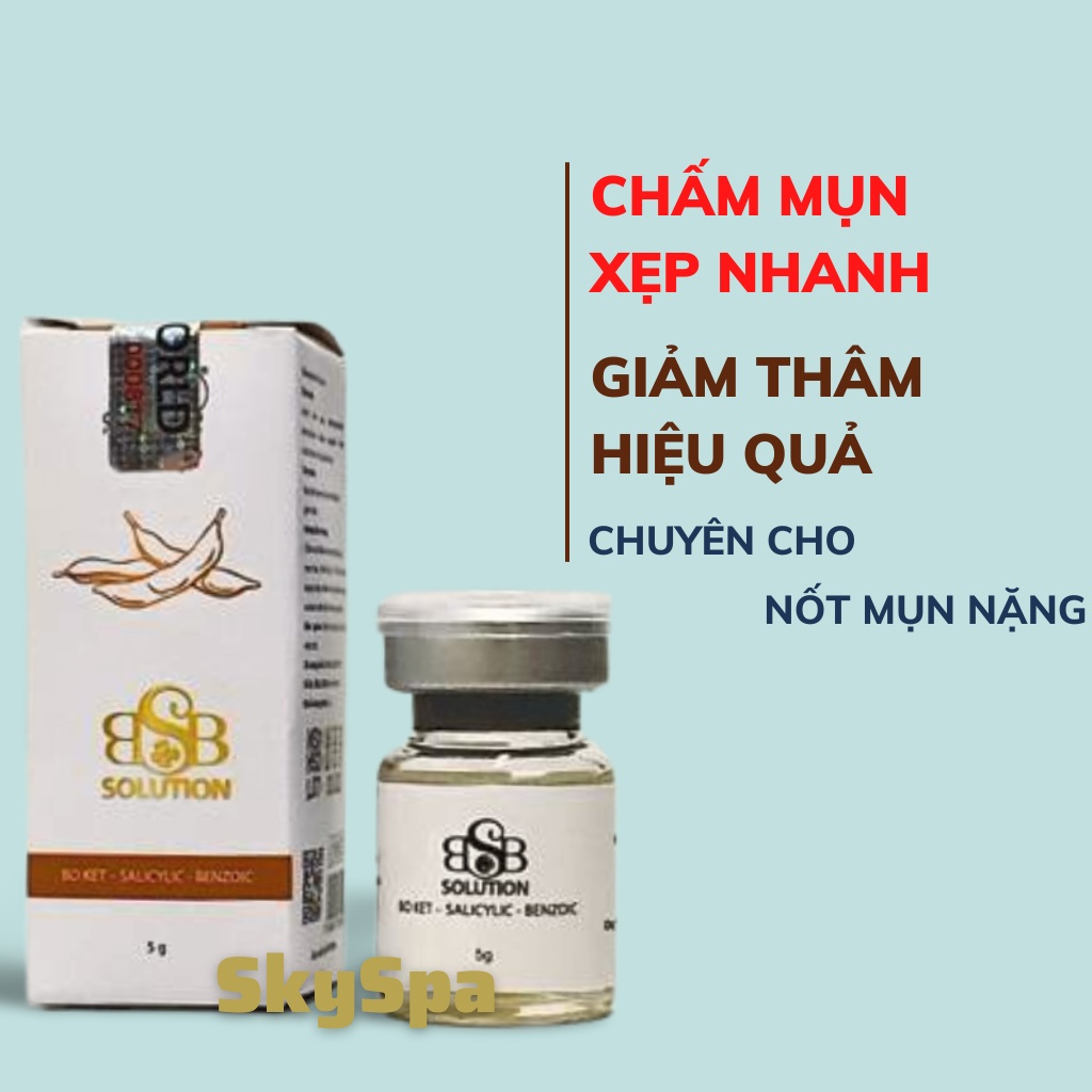 Chấm mụn BSB SOLUTION Xẹp Mụn Nhanh Giảm Thâm Mờ Sẹo