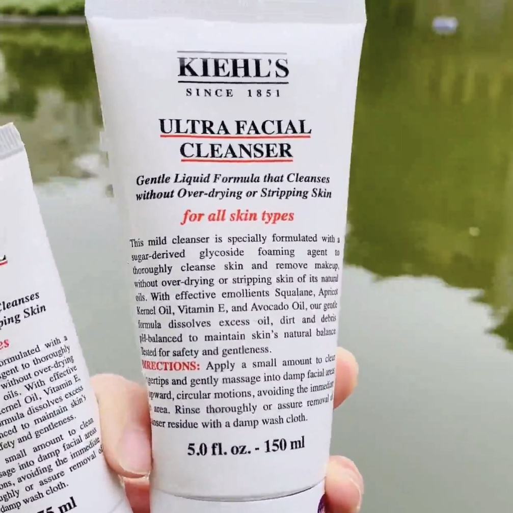 Sữa Rửa Mặt Ultra Kiehls Tạo Bọt Dịu Nhẹ - Kiehls Ultra Facial Cleanser 150ml - Srm Ultra Facial Kiehls