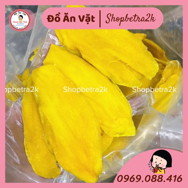 Xoài sấy dẻo không đường hàng loại 1 |500gr|
