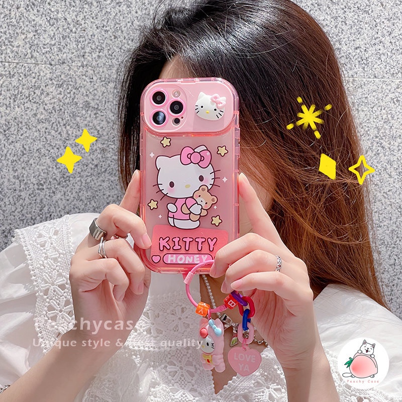 Ốp Điện Thoại TPU Mềm Kèm Gương Trang Điểm Cho iPhone 14 13 12 11 Pro Max Xr Xsmax