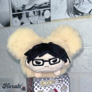 Áo lông có tai cho Mochi/Noru 9cm