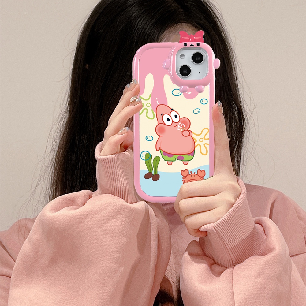 Ốp Điện Thoại TPU Mềm In Hình Spongebob Dễ Thương Cho iPhone 14 11 12 13 Pro MAX 7 8 Plus 6 6s Plus XR 14Plus XS MAX SE 2020 X