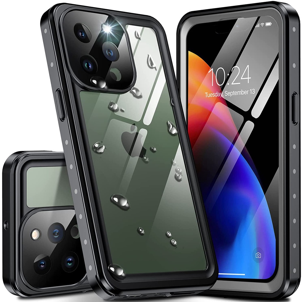 Ốp Điện Thoại Chống Nước Chống Bụi IP68 Cho iPhone 13 Pro Max / 13 / 13 Pro / 15 / 14 Pro / 12 Proma