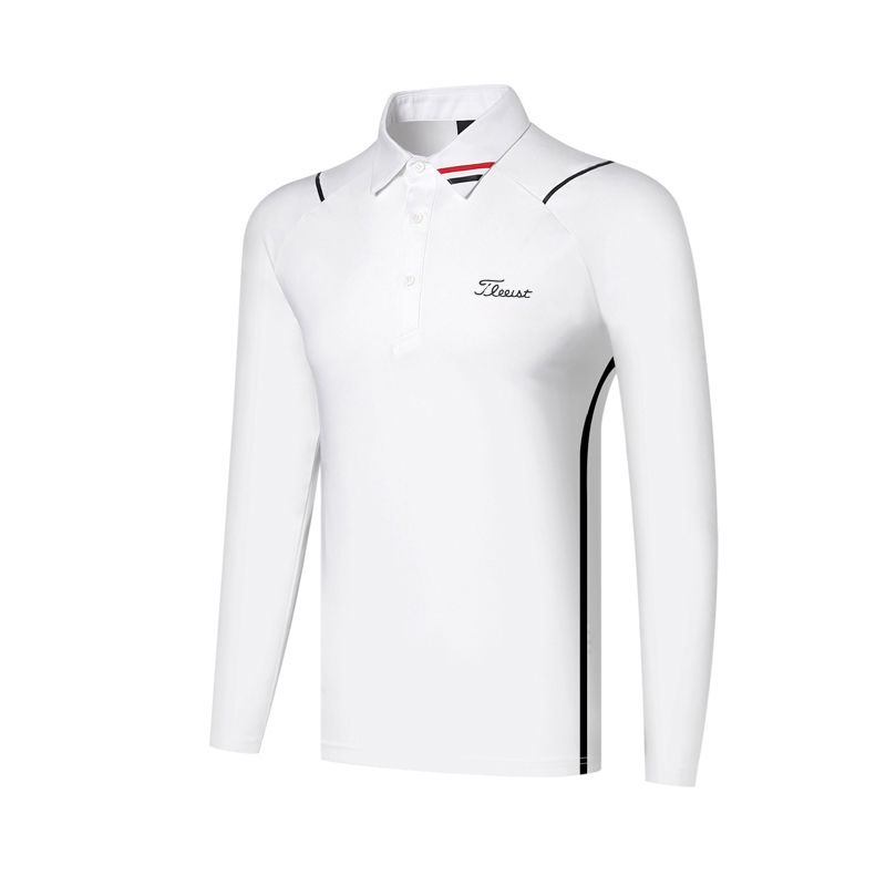 Áo Thun Đánh golf Tay Dài Thoáng Khí Mềm Mại Thoải Mái Cho Nam