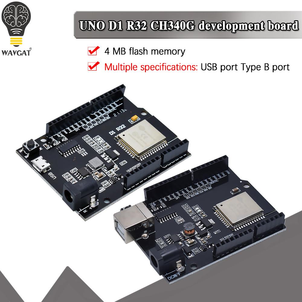 Bảng MạCh ESP32 Cho Wemos D1 Mini, Arduino UNO R3 D1 R32, Bộ Nhớ 4M