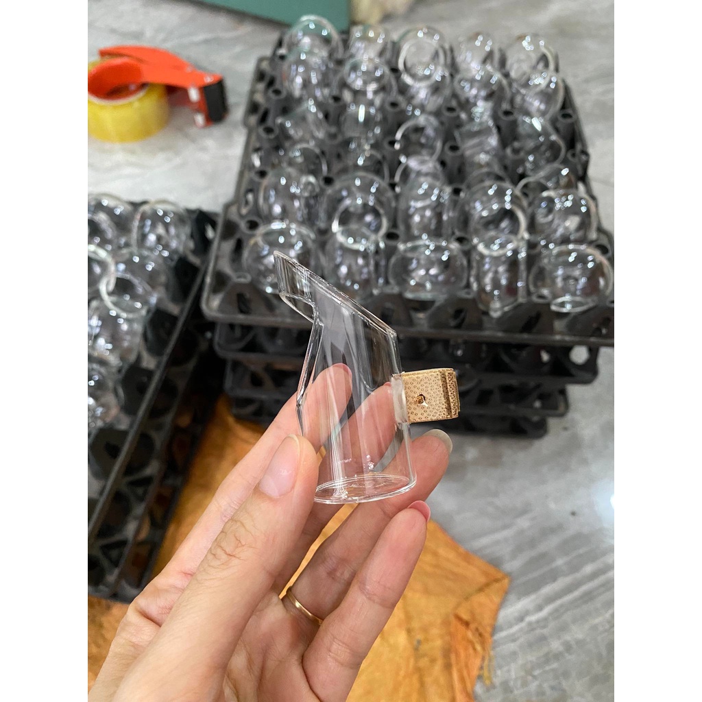 Cóng vẩy thủy tinh cho Chào Mào hàng thủy tinh trong suốt