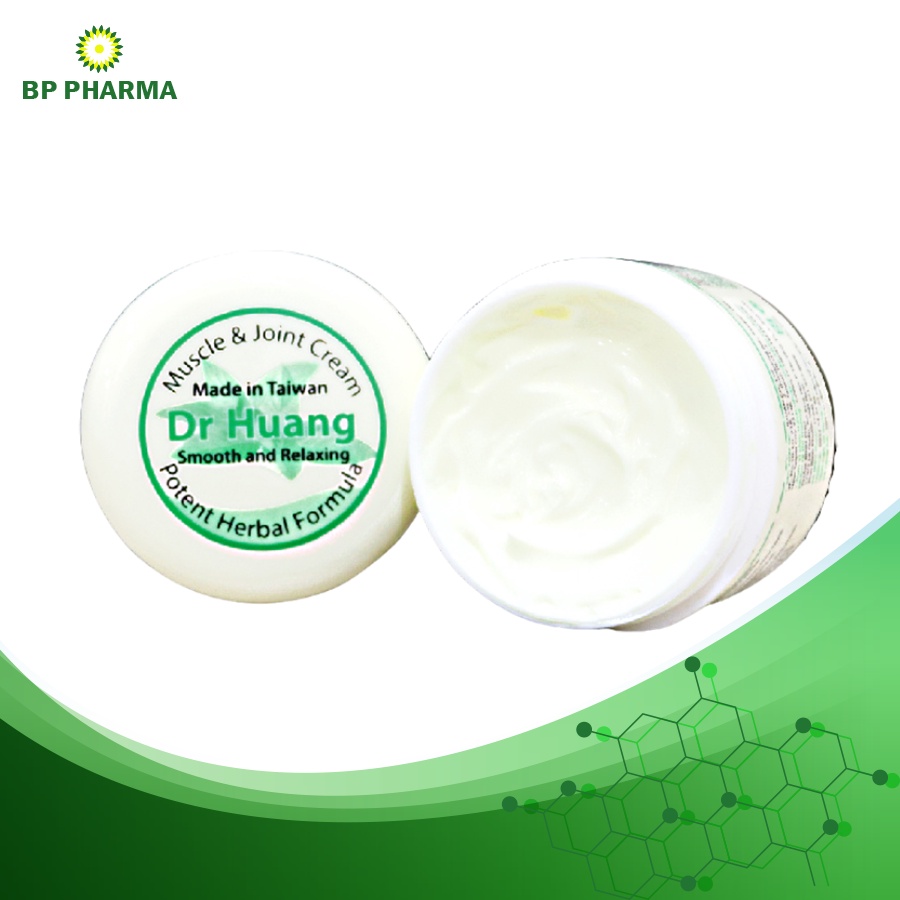 Dầu Xoa Bóp Thảo Dược Đài Loan DR. HUANG Giúp Giảm Đau Nhức Xương Khớp, Giảm Đau Khi Chấn Thương - Hộp 50g