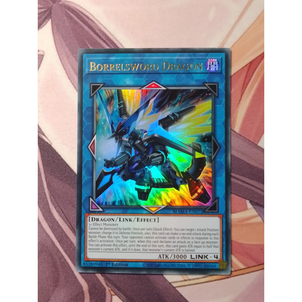 Thẻ Bài Yugioh: Borrelsword Dragon MAMA-EN072