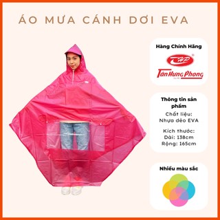 Áo Mưa Thời Trang chất liệu EVA mềm và dai Tân Hưng Phong