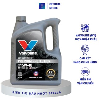 Dầu nhớt ô tô - valvoline premium protection sn+ 15w40