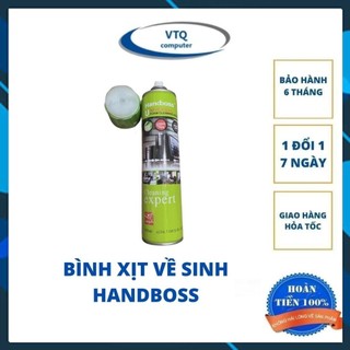 Bình xịt tạo bọt,tẩy rửa đa năng handboss lọ 650ml.Tẩy mọi loại vết bẩn cứng đầu