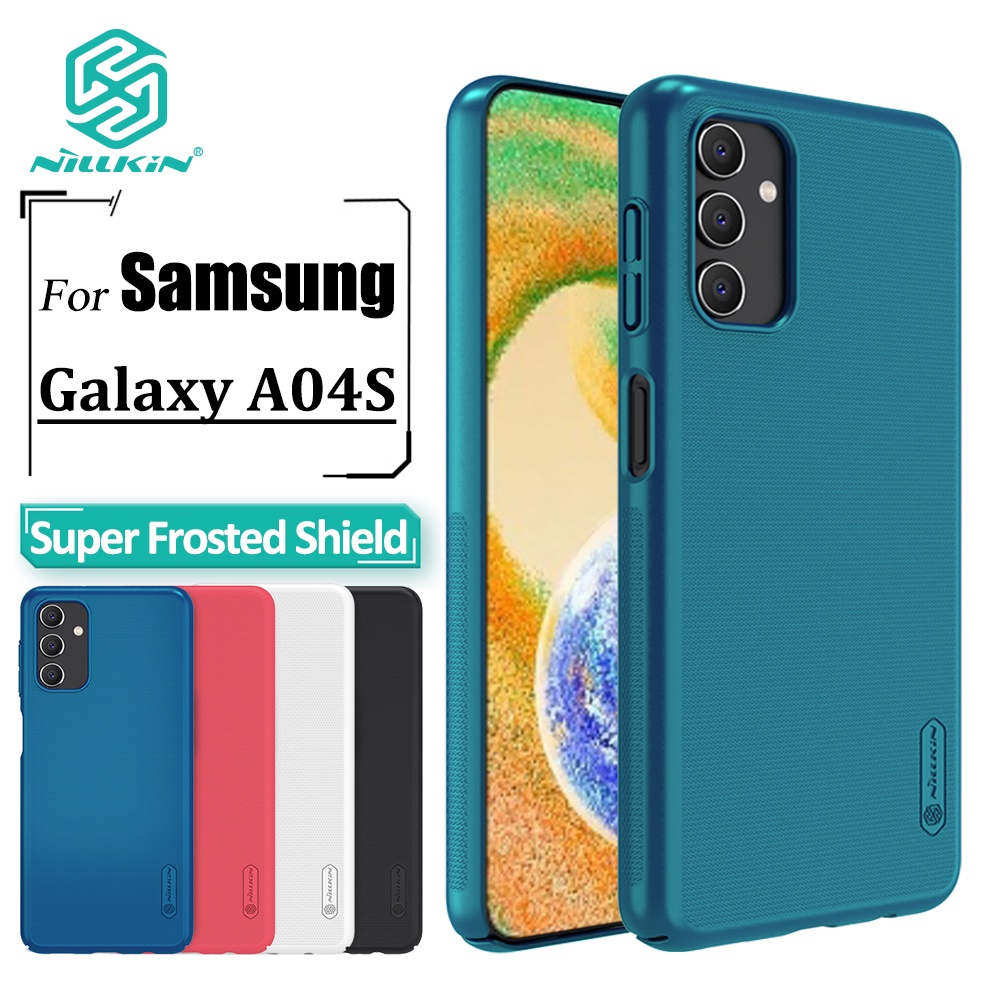 Ốp Điện Thoại Nillkin Bằng PC Cứng Siêu Mỏng Mặt Nhám Chống Sốc / Dấu Vân Tay Cho Samsung Galaxy A04S