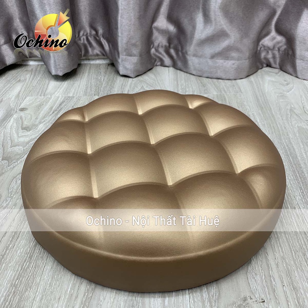 Đệm Ghế Cắt Tóc Cho Thợ Chính Cao Cấp, Mặt Ghế Xoay Spa Cao Cấp Mẫu Mặt Ghế Tròn Múi Dành Cho Phun Săm, Nối Mi Và Gội Đầ