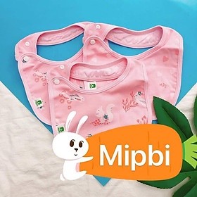 Yếm tròn sơ sinh mipbi cho bé