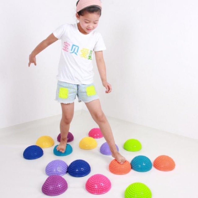 Bóng cầu gai ⚡ GIÁ SỐC ⚡ Bóng hơi cân bằng cho bé tập vận động, massage, hỗ trợ tập thể dục thể hình yoga