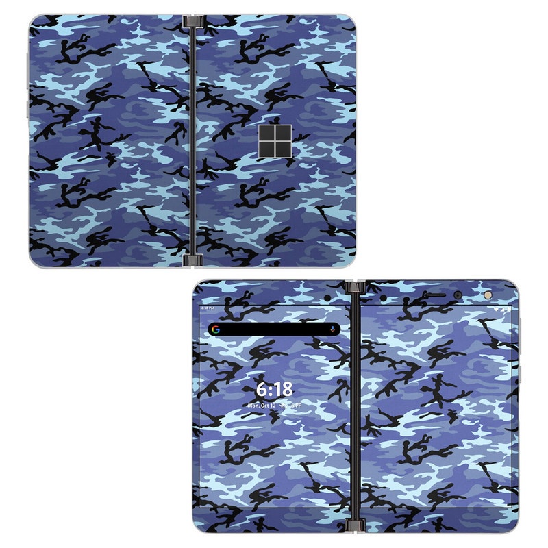 Skin decal dán Surface Duo mẫu Sky Camo (đã cắt sẵn, dễ dán)