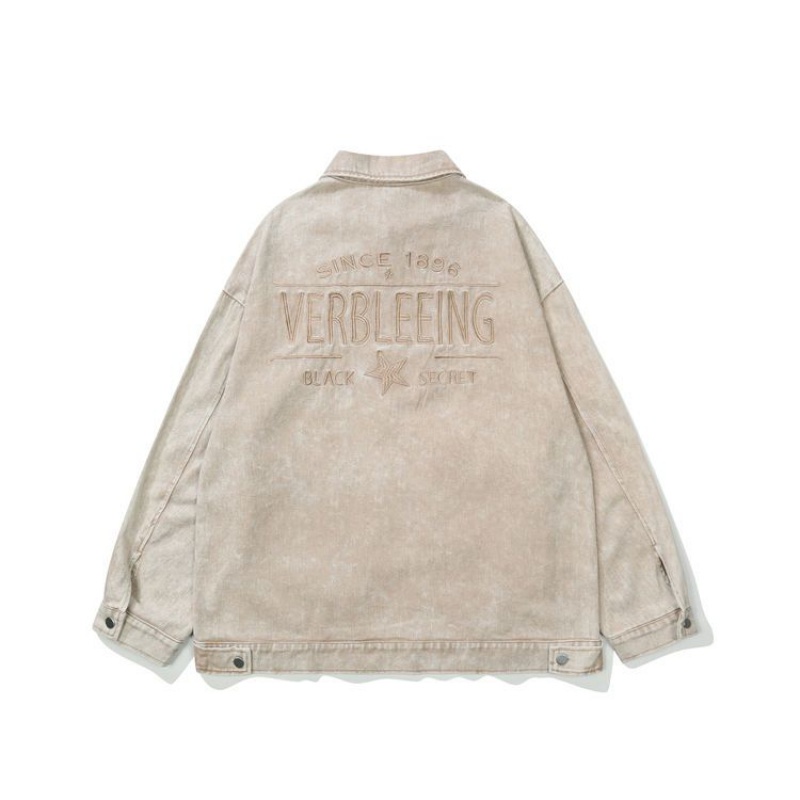 Áo Khoác Nhuộm Màu Loang Phong Cách Hip Hop Đường Phố Mới Mùa Thu Chính Hãng Niche Co