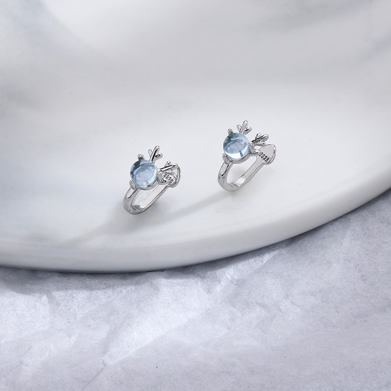 Kẹp tai Kiểu Hàn Quốc, bông tai kẹp theo phong cách Giáng sinh thời trang, không gây dị ứng bông tai, kẹp tai phụ nữ cao cấp