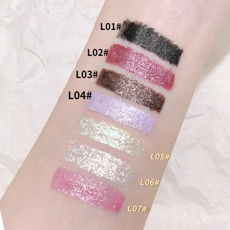 1 Bút Kẻ Mắt / Kẻ Mắt Dạng Lỏng Ánh Nhũ Chống Nhòe Lâu Phai Chất Lượng Cao