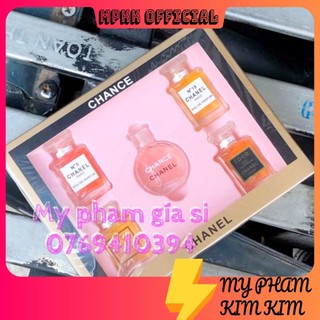 (HÀNG MỚI VỀ) Set nước hoa nữ 5 chai về hàng lại GIÁ SỐC