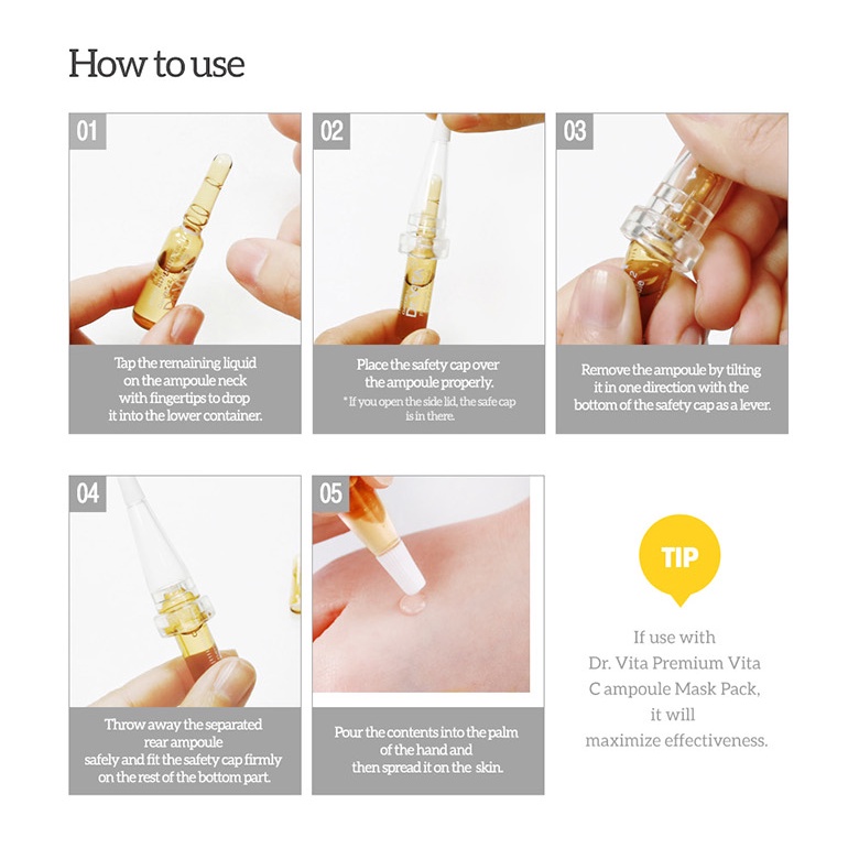 DAYCELL Dr.VITA Premium Vita 12 Real Ampoule  2ml x 10ea