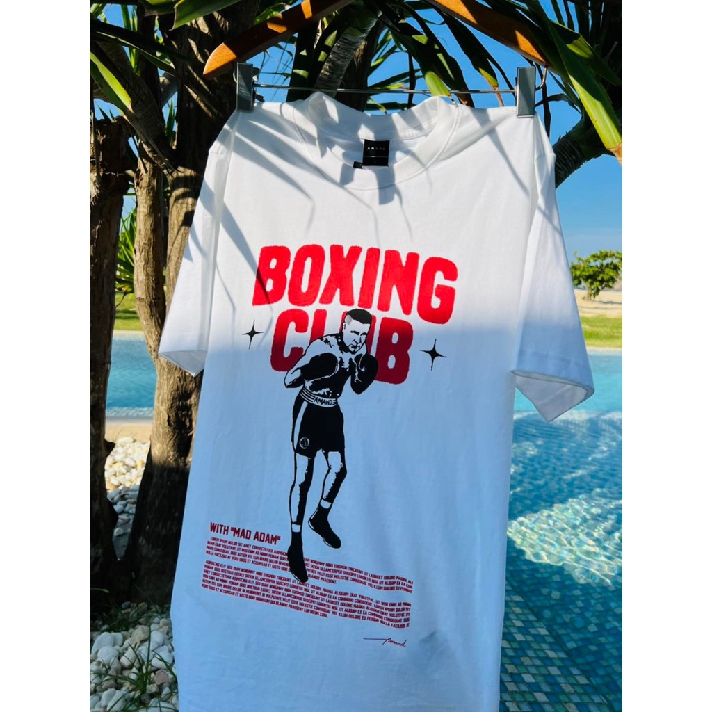 Áo thun Amand Boxing Club T-Shirt - White