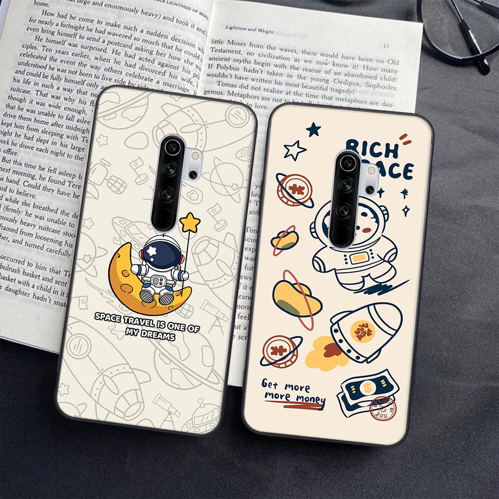 Ốp lưng Xiaomi REDMI NOTE 8 PRO in hình tom&amp;jerry , con vịt , vũ trụ SIÊU CUTE