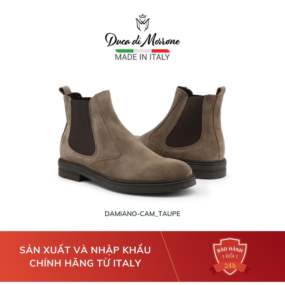 Giày Chelsea Boots Nam Da Lộn Cao Cấp DUCA DI MORRONE Nhập Khẩu Chính Hãng Từ Ý - Made In Italy – DAMIANO-CAM