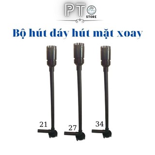 Bộ hút đấy hút mặt xoay cho bể cá