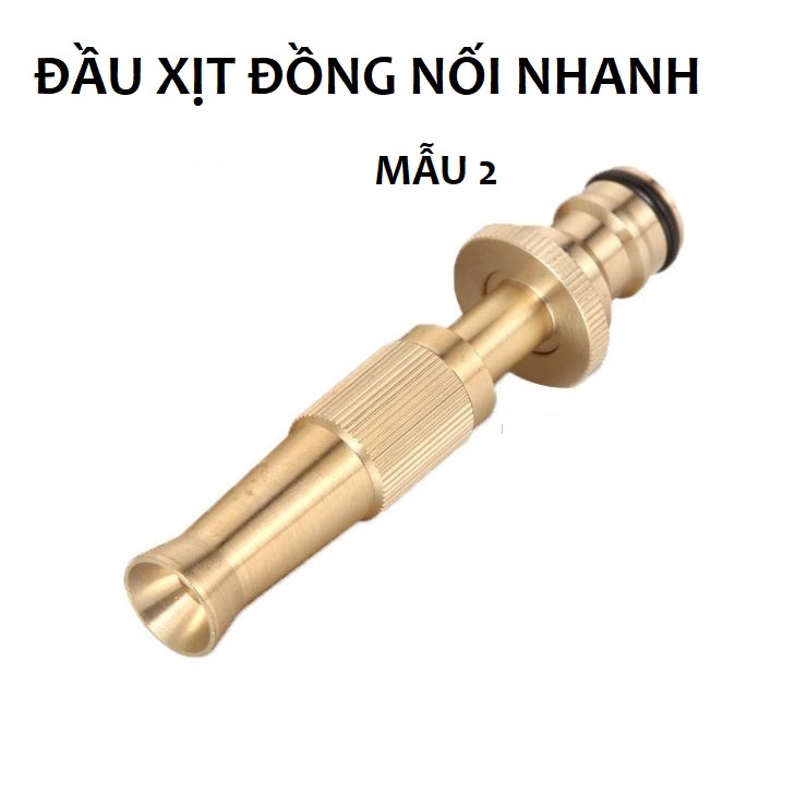 Bộ Vòi Xịt, Đầu Nối, Đầu Xịt Tăng Áp Tưới Cây Rửa Xe