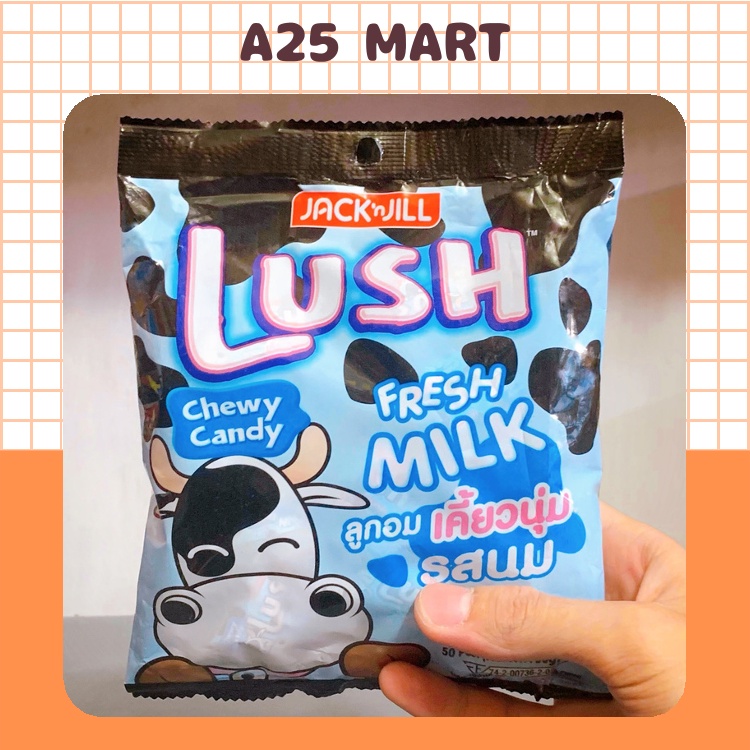 Kẹo Bò Sữa Lush Thái Lan Gói 130g (50 Cái)