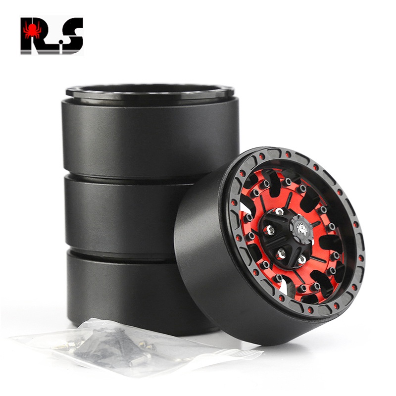 Bánh Xe Cao Su 1.9 Inch Kèm Xốp Cho Xe Hơi Điều Khiển Từ Xa TRX4 SCX10 D90 KM2 YIKONG 4102 4103 90046 1 / 10