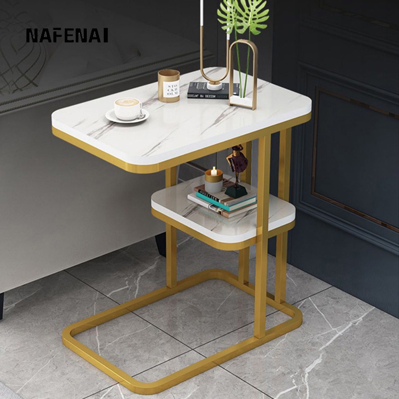 Bàn NAFENAI phong cách sang trọng cho phòng khách/ tủ cà phê mini có thể tháo rời