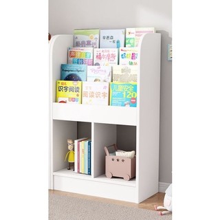 Kệ giá sách cho bé, kệ gỗ đa năng để sách theo Montessori