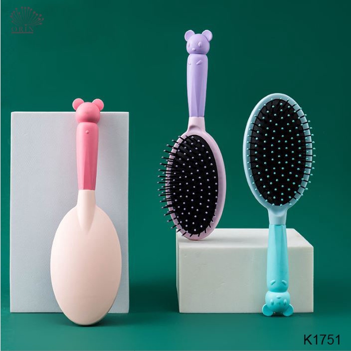 Lược massage da đầu, lược chải gỡ rối matxa tiện dụng Orin K1751