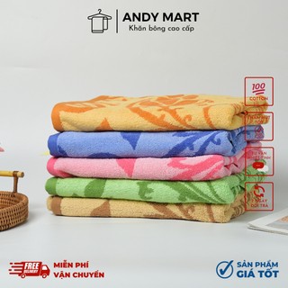 Khăn tắm gia đình 60x120cm cotton mềm mại, kháng khuẩn, an toàn cho da