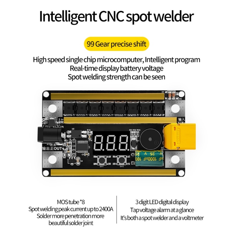 Alli Bộ Bán Dẫn Di Động Với Màn Hình LCD DIY Hàn