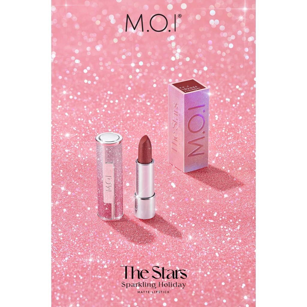 Set 6 Son Môi Lì MOI Cosmetics THE STAR phiên bản mới