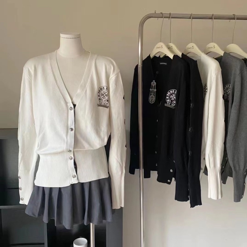Cardigan chorme thánh giá hàng tàu